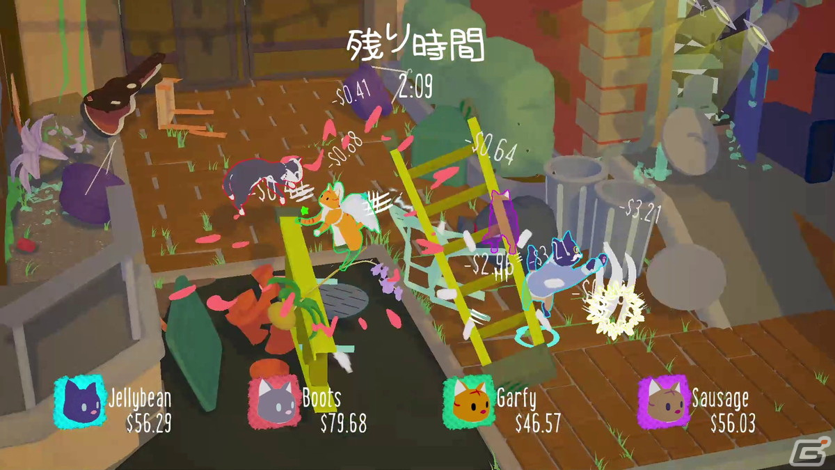 最強の猫を決めるネコ大乱闘ゲーム「暴れん坊ニャンコ」のSwitch版が配信開始！Steam版でも大型アップデートを実施の画像20