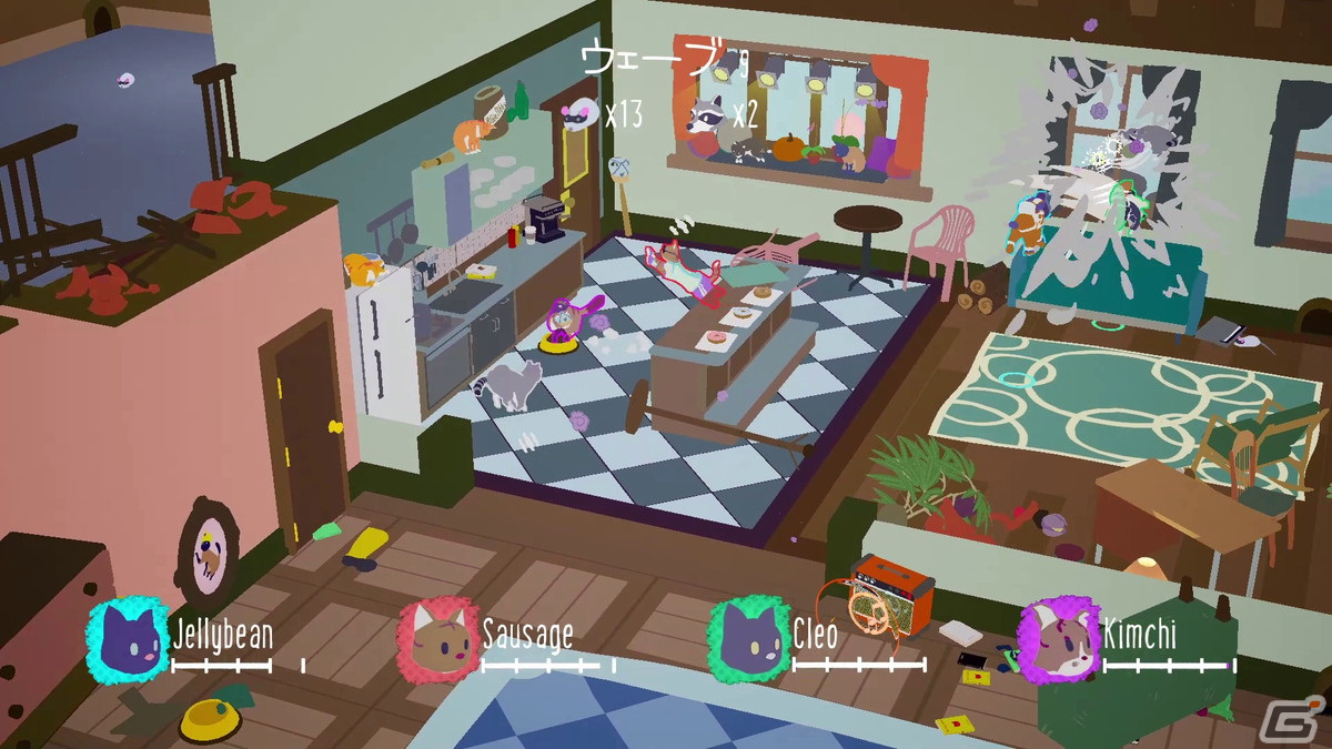 最強の猫を決めるネコ大乱闘ゲーム「暴れん坊ニャンコ」のSwitch版が配信開始！Steam版でも大型アップデートを実施の画像23