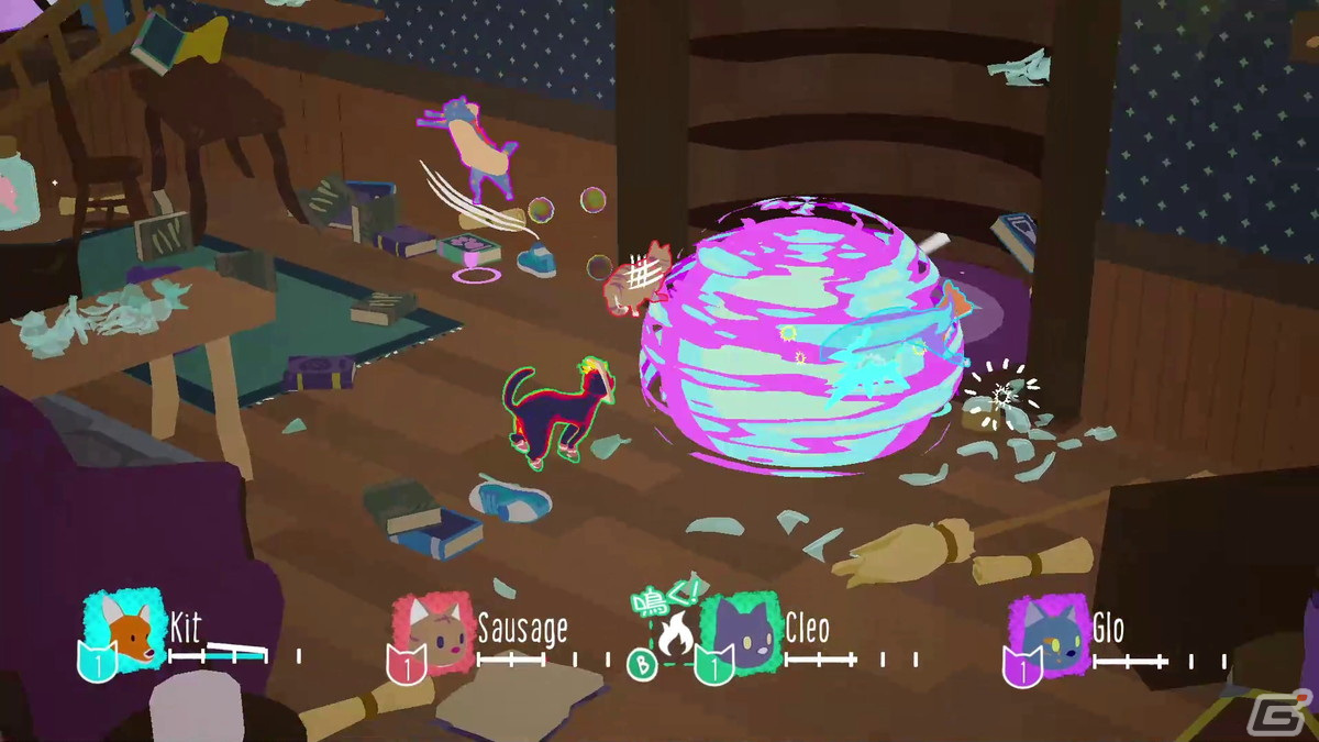 最強の猫を決めるネコ大乱闘ゲーム「暴れん坊ニャンコ」のSwitch版が配信開始！Steam版でも大型アップデートを実施の画像5