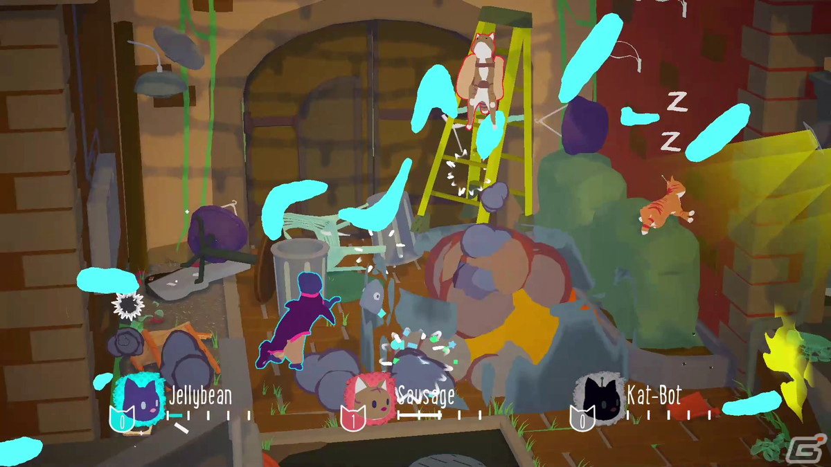 最強の猫を決めるネコ大乱闘ゲーム「暴れん坊ニャンコ」のSwitch版が配信開始！Steam版でも大型アップデートを実施の画像7