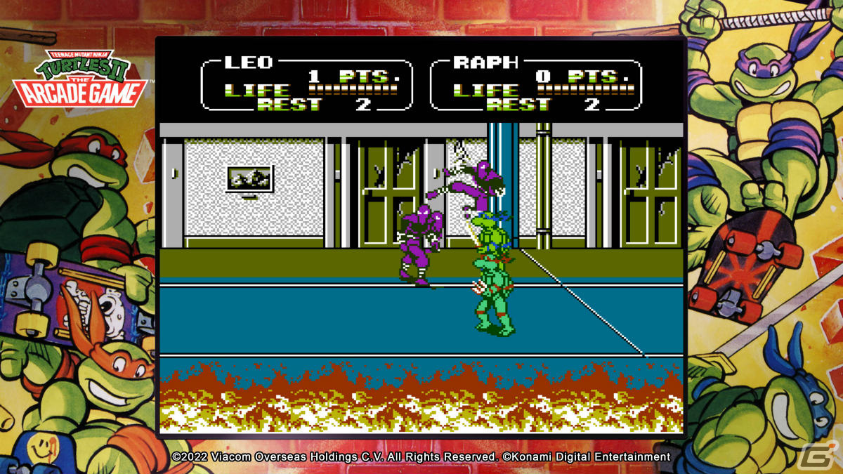 「Teenage Mutant Ninja Turtles: The Cowabunga Collection」がPS5/PS4で2022年に発売！の画像8