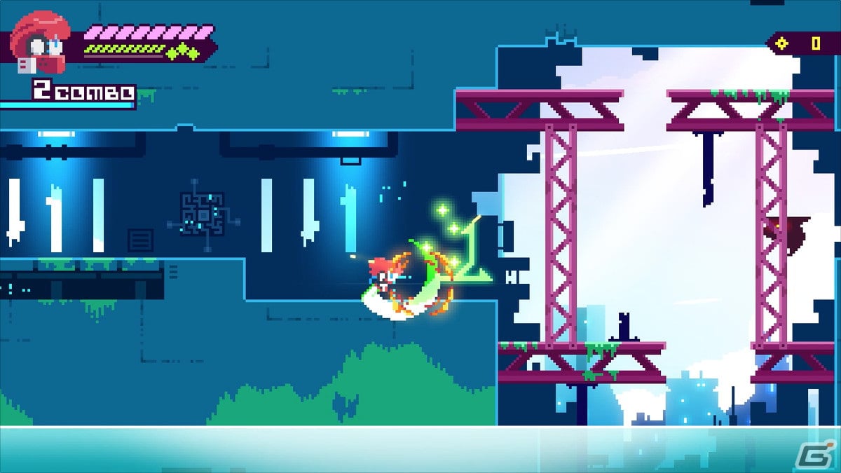サイボーグ少女が次元大陸を旅するメトロイドヴァニア「トランシルビィ」Switch版が4月28日に配信決定！の画像8