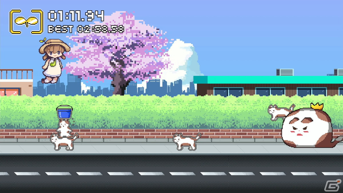 Switch/Steam「スーパーナナル」の配信日が3月24日に決定！かわいいパン屋さんのナナルが奔走するラン＆ジャンプアクションの画像9