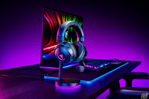 振動フィードバック機能搭載のワイヤレスゲーミングヘッドセット「Razer Kraken V3 Pro」が3月18日に発売決定！の画像1