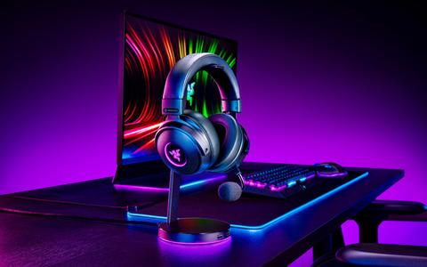 振動フィードバック機能搭載のワイヤレスゲーミングヘッドセット「Razer Kraken V3 Pro」が3月18日に発売決定！