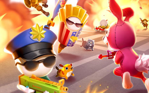 3人協力マルチプレイの爽快アクション！「スマッシュパーティ」が配信開始