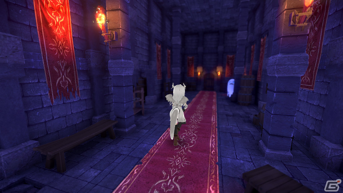 Steam「Shirone: the Dragon Girl」がリリース！竜人族の娘・シロネを操り幽霊城から脱出する3D探索ADVの画像4