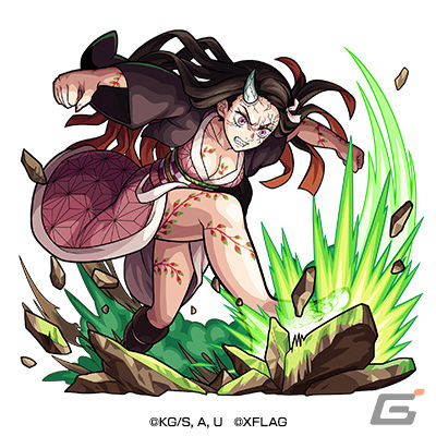 「モンスターストライク」煉獄杏寿郎や竈門禰豆子がガチャに初登場！TVアニメ「鬼滅の刃」とのコラボ第2弾が3月15日より実施の画像4