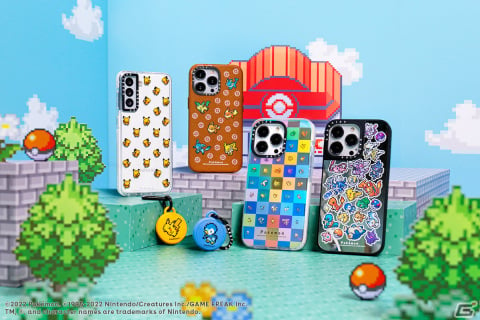 Pokemon Casetify コレクションが発表 ポケットモンスター ダイヤモンド パール のポケモンたちがピクセルアートで登場 Gamer