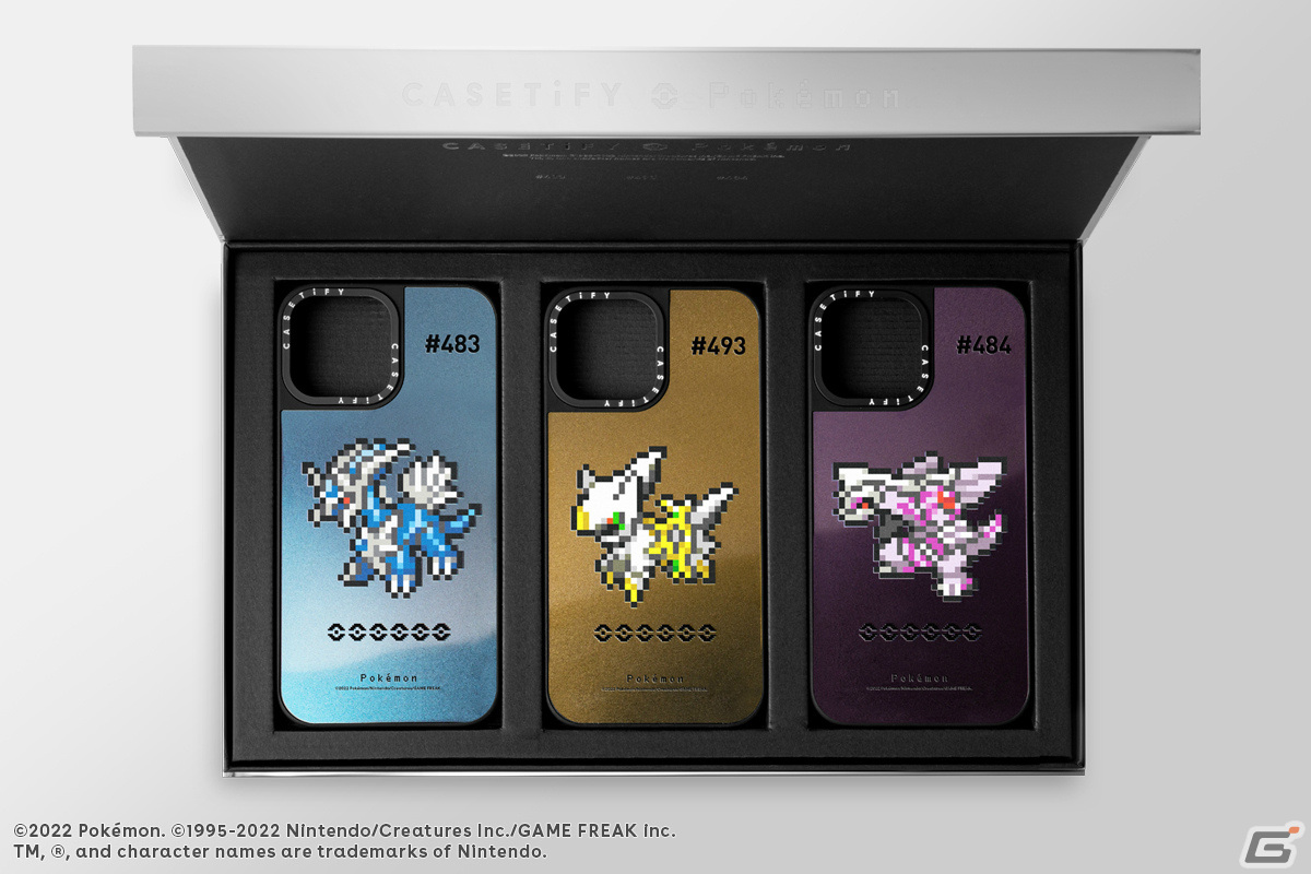 「Pokémon ＆ CASETiFY」コレクションが発表！「ポケットモンスター ダイヤモンド・パール」のポケモンたちがピクセルアートで登場の画像12
