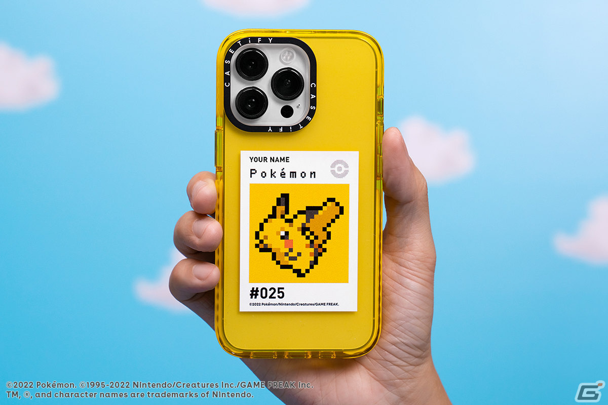 「Pokémon ＆ CASETiFY」コレクションが発表！「ポケットモンスター ダイヤモンド・パール」のポケモンたちがピクセルアートで登場の画像8