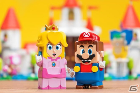 「レゴ スーパーマリオ」シリーズよりピーチ姫が主役の「レゴ ピーチとぼうけんのはじまり～スターターセット」など7商品が8月1日に発売！の画像1