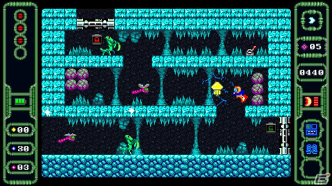 レトロスタイルのメトロイドヴァニア「コスモスビット」がPS5/PS4/Xbox/Switch向けに配信開始！の画像7