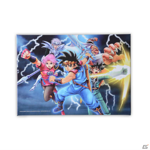 セガ ラッキーくじ「ドラゴンクエスト ダイの大冒険」が3月19日に発売！描き下ろしキャンバスグラフィックや魔法の筒のポーチが登場の画像1