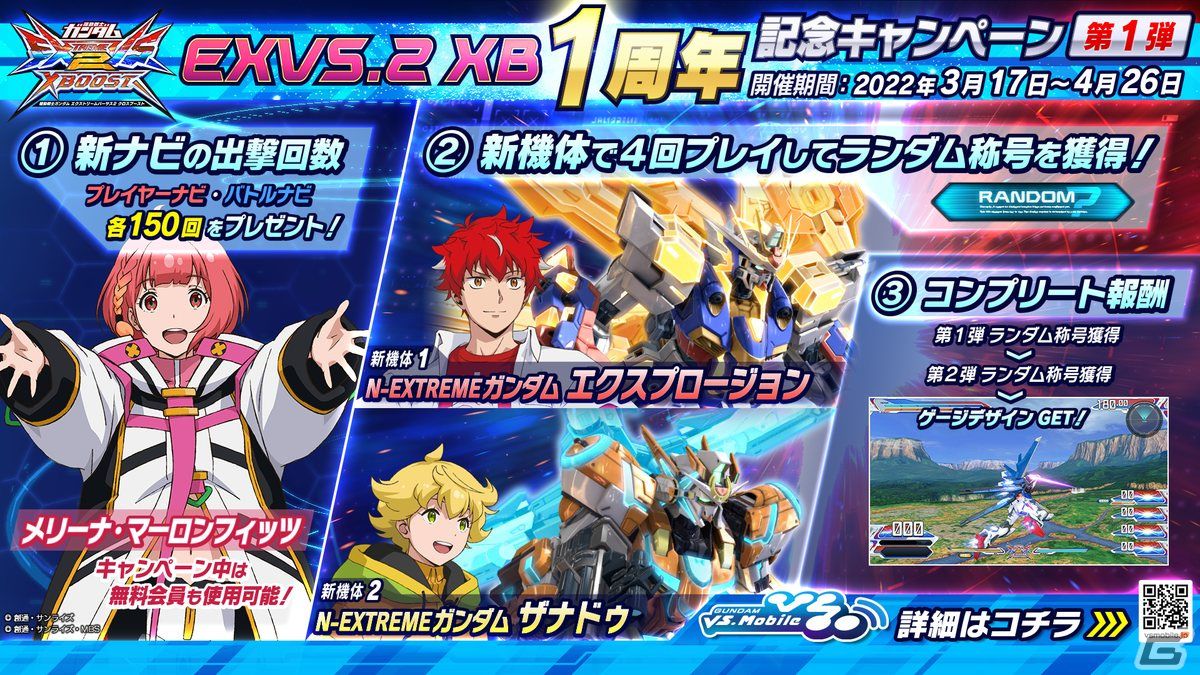 戦え！ガンダム 機動戦士ガンダム EXVS.2XB」N-EXTREMEガンダム エクスプロージョン