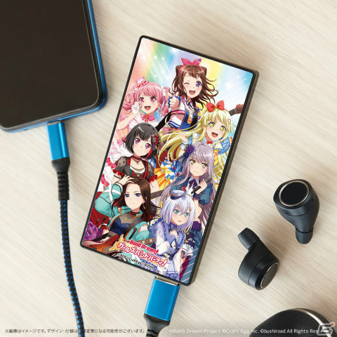 「バンドリ！ ガールズバンドパーティ！」5周年を記念したTカードが登場！新衣装をまとったボーカル7人の描き下ろしイラストを使用の画像2
