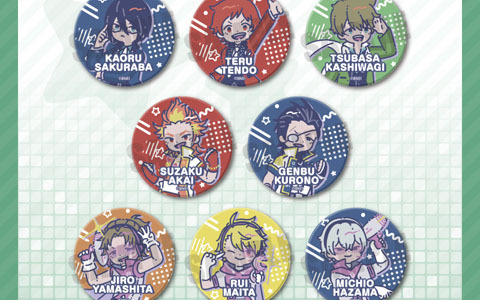 「アイドルマスター SideM」描き起こしイラスト“れとぽぷシリーズ”を使用したアクリルスタンドやレザーバッジなどが登場！