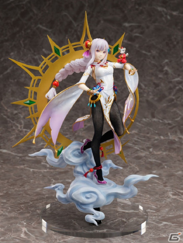 「Re:ゼロから始める異世界生活」よりエミリアをチャイナドレス姿でフィギュア化！春節衣装のパックもの画像2