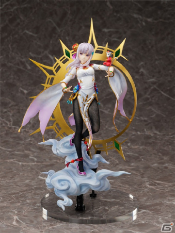 「Re:ゼロから始める異世界生活」よりエミリアをチャイナドレス姿でフィギュア化！春節衣装のパックもの画像3