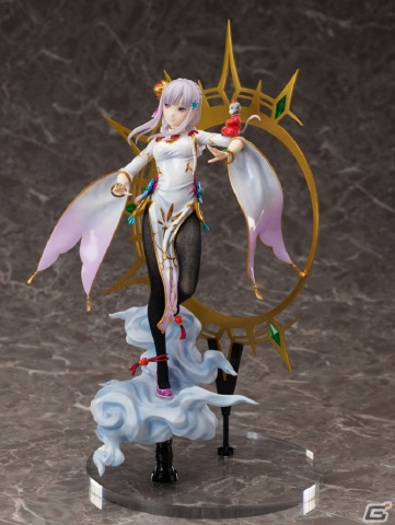 「Re:ゼロから始める異世界生活」よりエミリアをチャイナドレス姿でフィギュア化！春節衣装のパックもの画像4