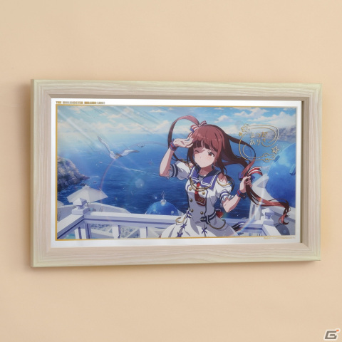 「アイドルマスター ミリオンライブ！」よりマリンカラーの衣装を身にまとった松田亜利沙のパーソナルパブミラーが登場！の画像1