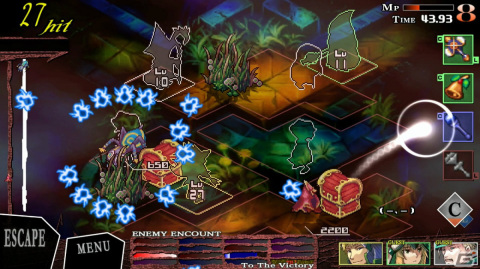 「ナイツ・イン・ザ・ナイトメア」のリマスター版がSwitchで4月7日に配信！シミュレーションと弾幕ゲームが融合した異色のRPGの画像2