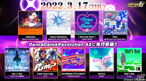 「DanceDanceRevolution A3」が20th anniversary modelにて先行稼働！新規オリジナル楽曲を収録の画像2