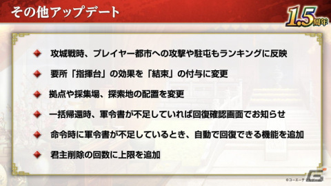 「三國志 覇道」1.5周年大型アップデートが実施！新たに夏候惇と馬超が登場の画像10