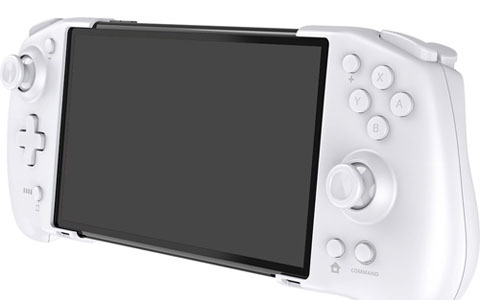 伸縮させて2スタイルで使えるSwitch用コントローラーに新色が登場！ブルー、レッド、ホワイトが4月下旬に発売