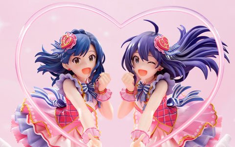 「アイドルマスター ミリオンライブ！」より七尾百合子、望月杏奈が「成長Chu→LOVER!!」の衣装でフィギュア化！