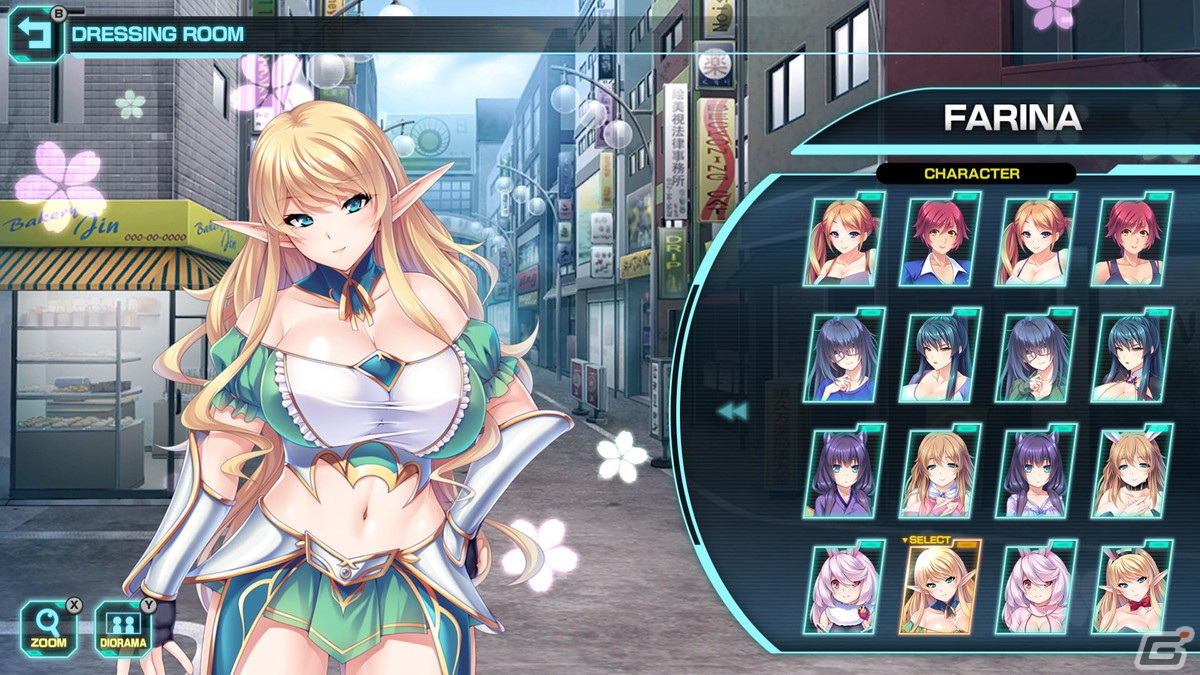 Steam「Pretty Girls Four Kings Solitaire」が配信開始！シリーズお馴染みのドレッシングルームにて複数キャラクターが配置可能にの画像17