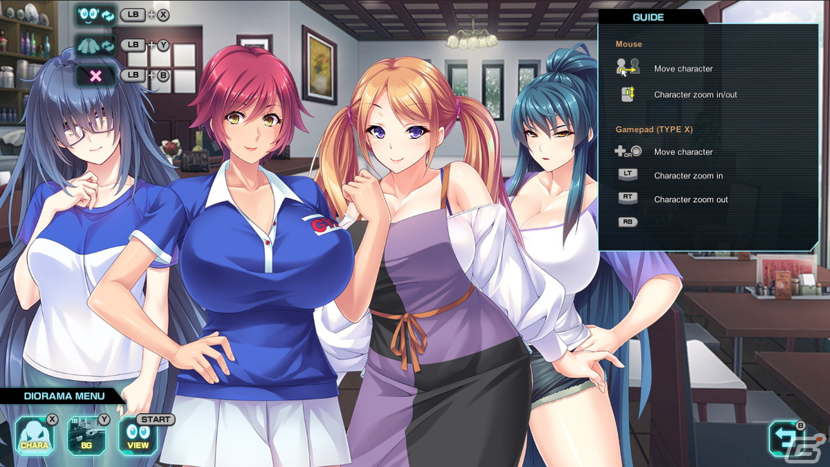 Steam「Pretty Girls Four Kings Solitaire」が配信開始！シリーズお馴染みのドレッシングルームにて複数キャラクターが配置可能にの画像8