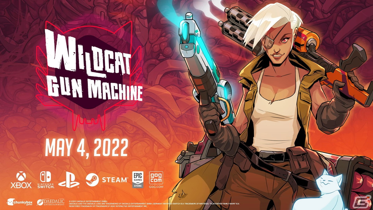 「Wildcat Gun Machine」が5月5日に発売！多種多様な銃と巨大メカが登場するワイルドなダンジョンクローラーの画像1