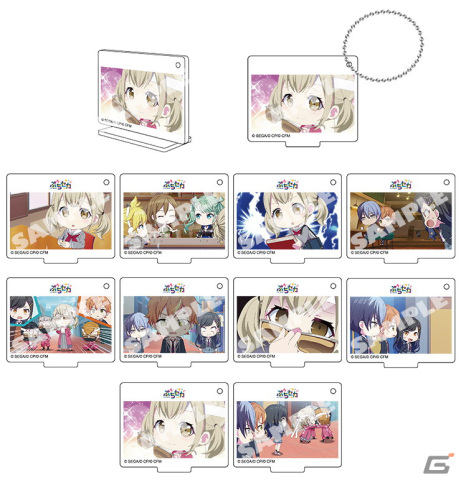 「プロジェクトセカイ」ミニアニメ「ぷちセカ」のアクリルフォトスタンドコレクションやクリアファイルが登場！の画像6