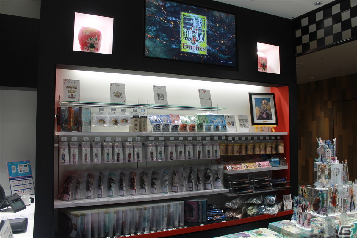 コーエーテクモゲームス初のオフィシャルショップが渋谷にオープン！限定グッズも取り揃えた「KOEI TECMO SPOT」をレポートの画像3