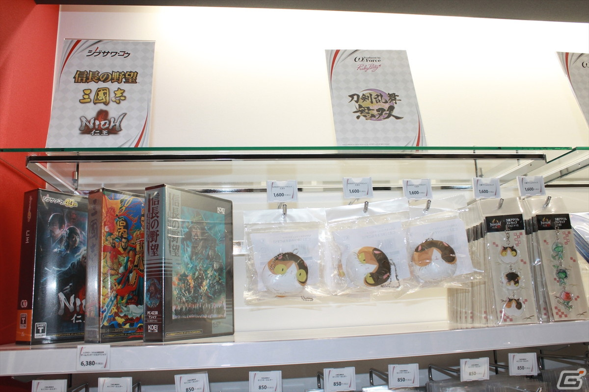 コーエーテクモゲームス初のオフィシャルショップが渋谷にオープン！限定グッズも取り揃えた「KOEI TECMO SPOT」をレポートの画像30