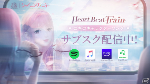 「シャイニングニキ」1周年記念！ニキ（CV：花澤香菜）が歌うキャラクターソング「HEART BEAT TRAIN」が公開の画像1