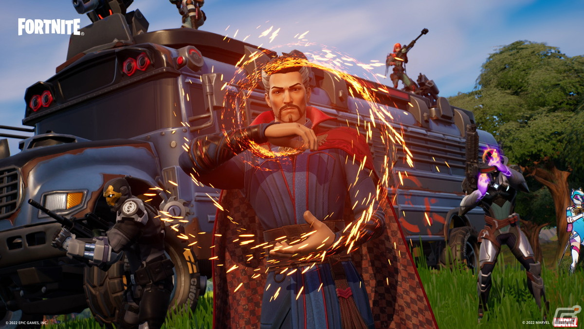 「フォートナイト」チャプター3シーズン2「レジスタンス」が開始！バトルパスにはドクター・ストレンジが登場の画像3