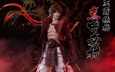 「戦国BASARA」より伊達政宗と真田幸村の1/6可動フィギュアが登場！本革や布、合金などを使用しリアルさを追求