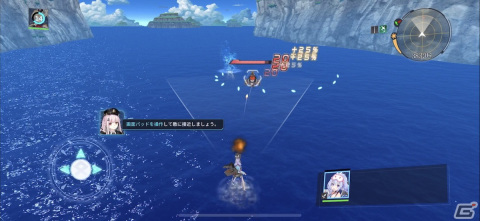 艦隊を率いておこなうバトルは3Dシューティング！新たな擬人化艦隊ゲーム「ヴェルヴェット・コード -Velvet Code-」をレビューの画像2