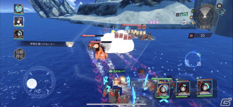 艦隊を率いておこなうバトルは3Dシューティング！新たな擬人化艦隊ゲーム「ヴェルヴェット・コード -Velvet Code-」をレビューの画像5