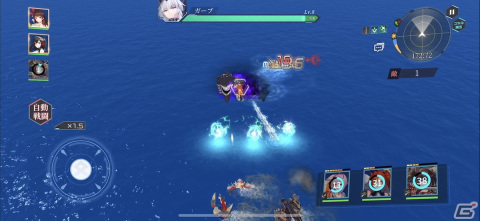 艦隊を率いておこなうバトルは3Dシューティング！新たな擬人化艦隊ゲーム「ヴェルヴェット・コード -Velvet Code-」をレビューの画像6
