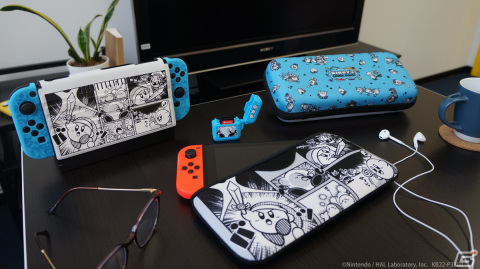 「星のカービィ」のSwitch用アクセサリーが3月25日に発売！30周年記念イラストを使用したデザインも登場の画像3