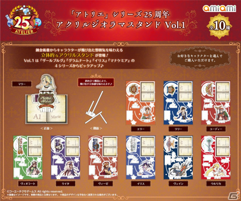 「アトリエ」シリーズ25周年のポップアップショップがあみあみ秋葉原ラジオ会館店・オンラインショップにて開催決定！の画像12