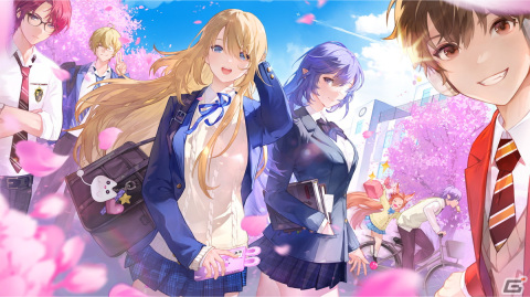 「グランサガ」公式サイトが春の装いにリニューアル！学生気分が味わえる新学期衣装も登場の画像3