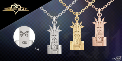 「キングダム ハーツ」よりXIII機関をモチーフにしたネックレスが登場！好きなメンバー固有のマークが刻印可能の画像1