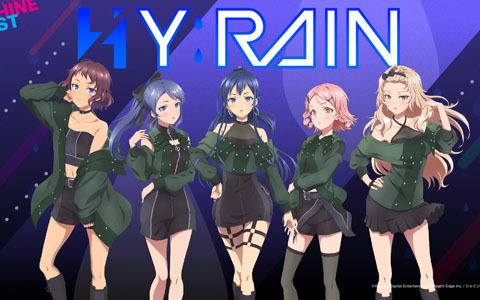 「シャインポスト」TINGSのライバルグループHY:RAINのキャラクタービジュアルとキャスト情報が公開！