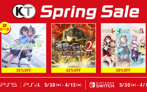 「BLUE REFLECTION TIE/帝」が35％オフ！コーエーテクモゲームスの「Spring Sale」がPS Store＆ニンテンドーeショップで実施
