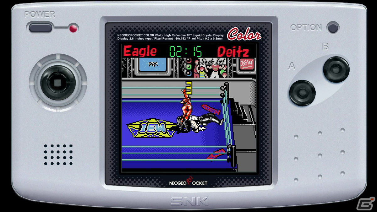 ネオジオポケットカラーのプロレスゲーム「ビッグバンプロレス」がSwitch向けに配信開始！10名の超個性派レスラーが登場の画像5