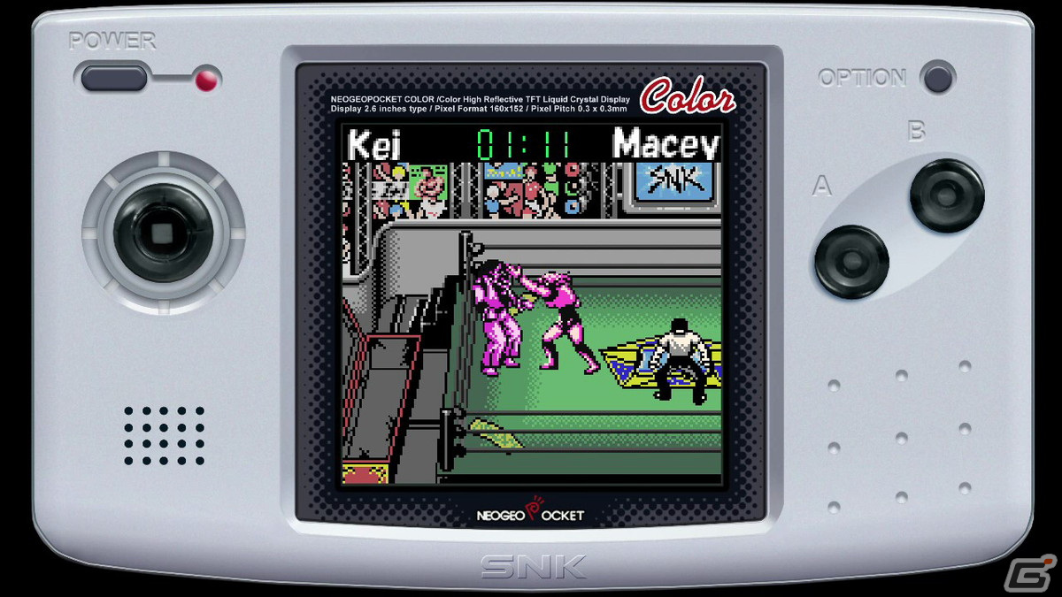 ネオジオポケットカラーのプロレスゲーム「ビッグバンプロレス」がSwitch向けに配信開始！10名の超個性派レスラーが登場の画像7